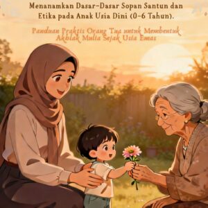 Golden Age of Adab: Menanamkan Dasar-Dasar Sopan Santun dan Etika pada Anak Usia Dini (0-6 Tahun) Panduan Praktis Orang Tua untuk Membentuk Akhlak Mulia Sejak Usia Emas